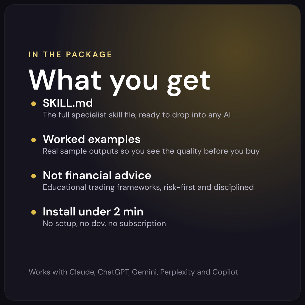 What you get