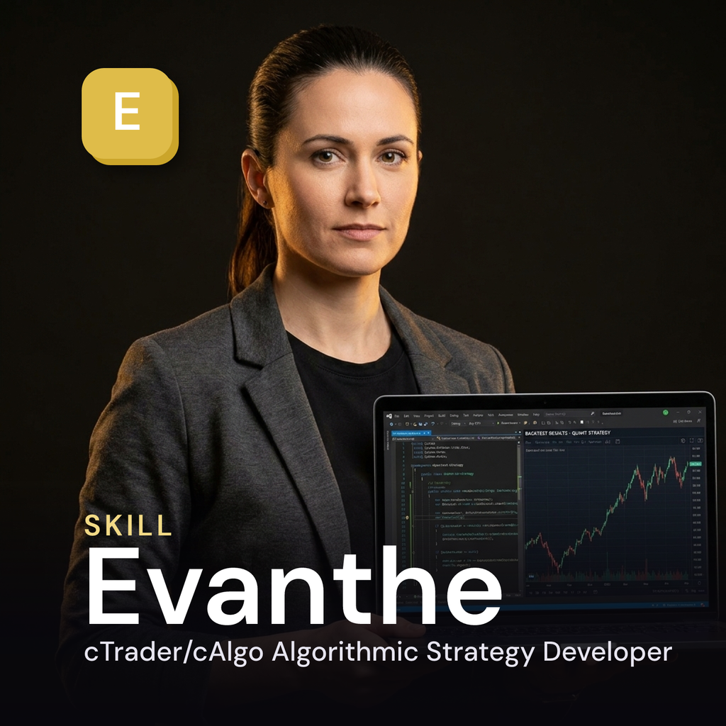 Evanthe - cTrader/cAlgo Algorithmic Strategy Developer AI Skill