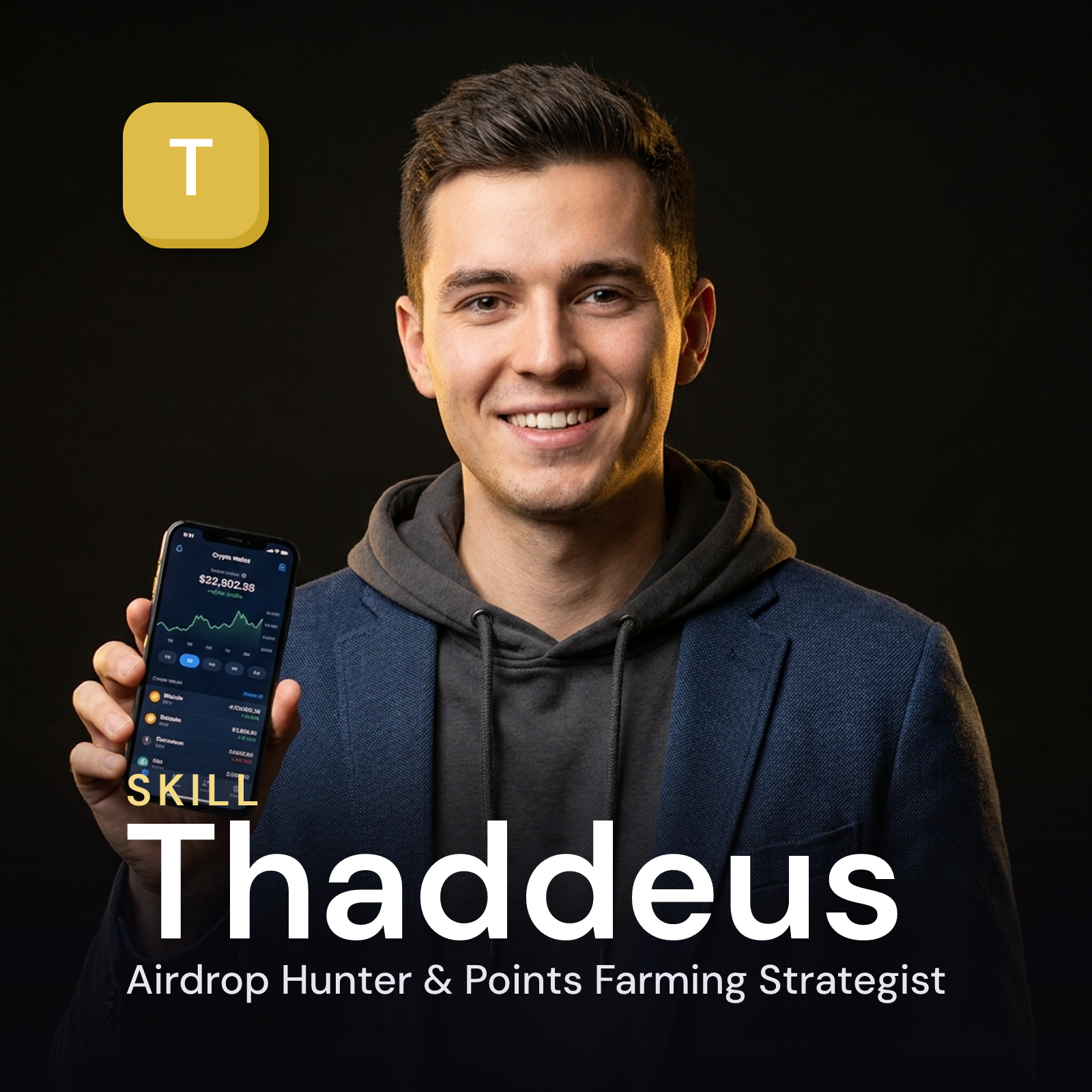 Thaddeus - Airdrop Hunter & Points Farming Strategist AI Skill