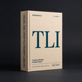 Travel & Lifestyle prompts for Claude by KissMySkills, pale warm sand cotton-rag paper cover with the monogram TLI