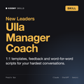 Ulla - People Manager Coach AI skill by KissMySkills, cover