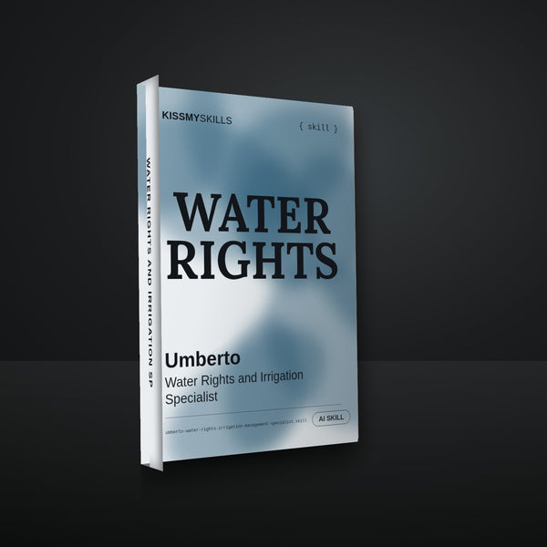 Umberto - Water Rights and Irrigation Specialist AI Skill cover