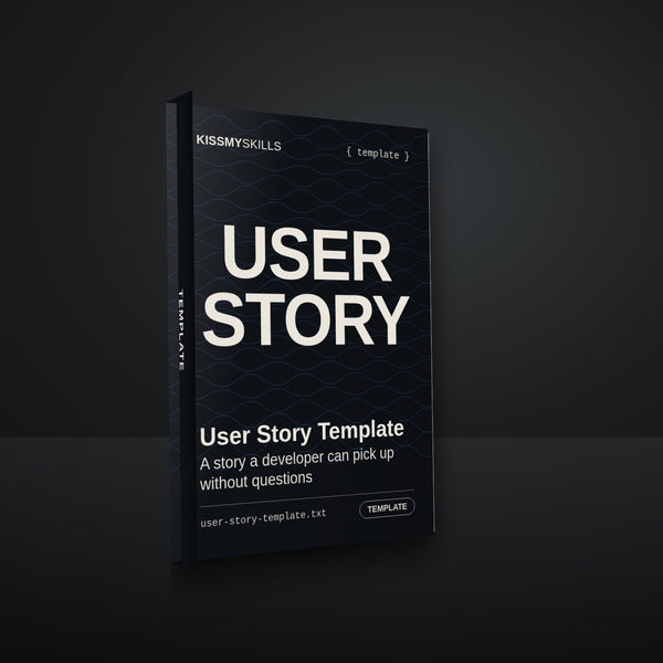 User Story Template cover