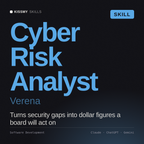Cyber Risk Analyst, Verena AI skill by KissMySkills, cover