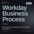 Workday Business Process, Vidar AI skill by KissMySkills, cover