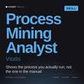 Process Mining Analyst, Vitalis AI skill by KissMySkills, cover