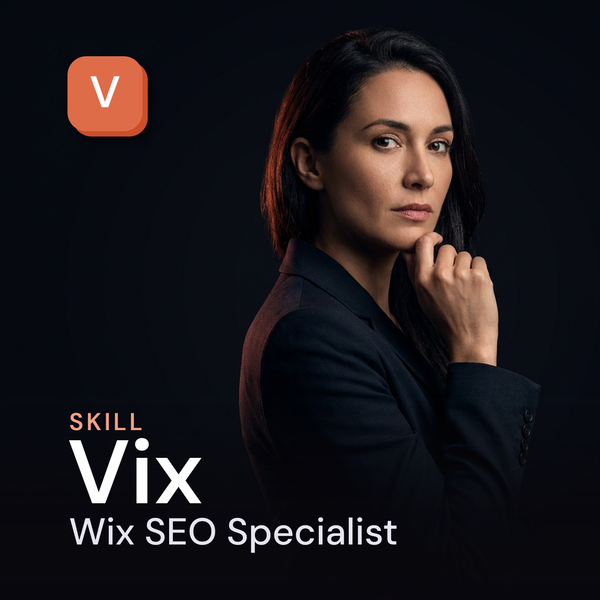 Vix — Wix SEO Specialist AI Skill