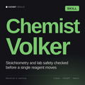 Chemist, Volker AI skill by KissMySkills, cover