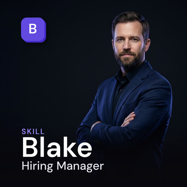 Blake — Hiring Manager AI Skill