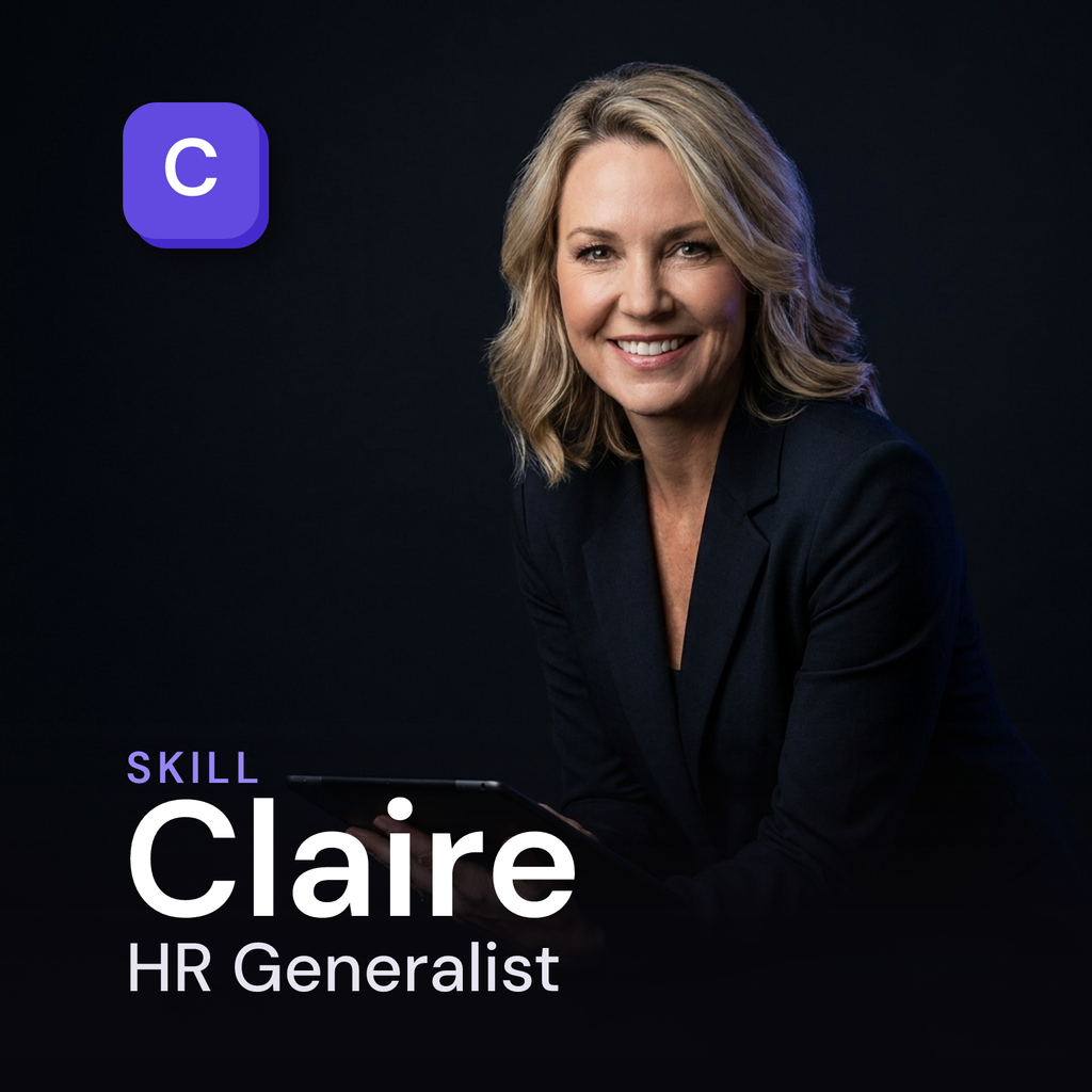 Claire — HR Generalist AI Skill