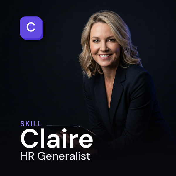 Claire — HR Generalist AI Skill