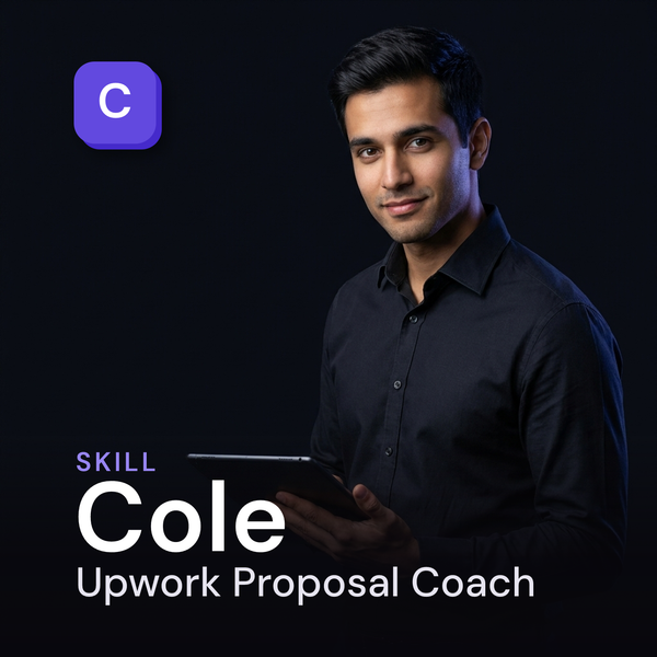 Cole — Upwork Proposal Coach AI Skill