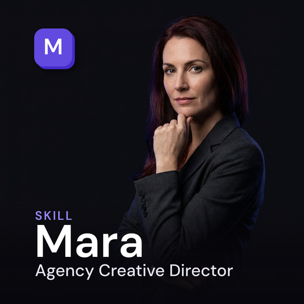 Mara — Web Design Agency Creative Director AI Skill