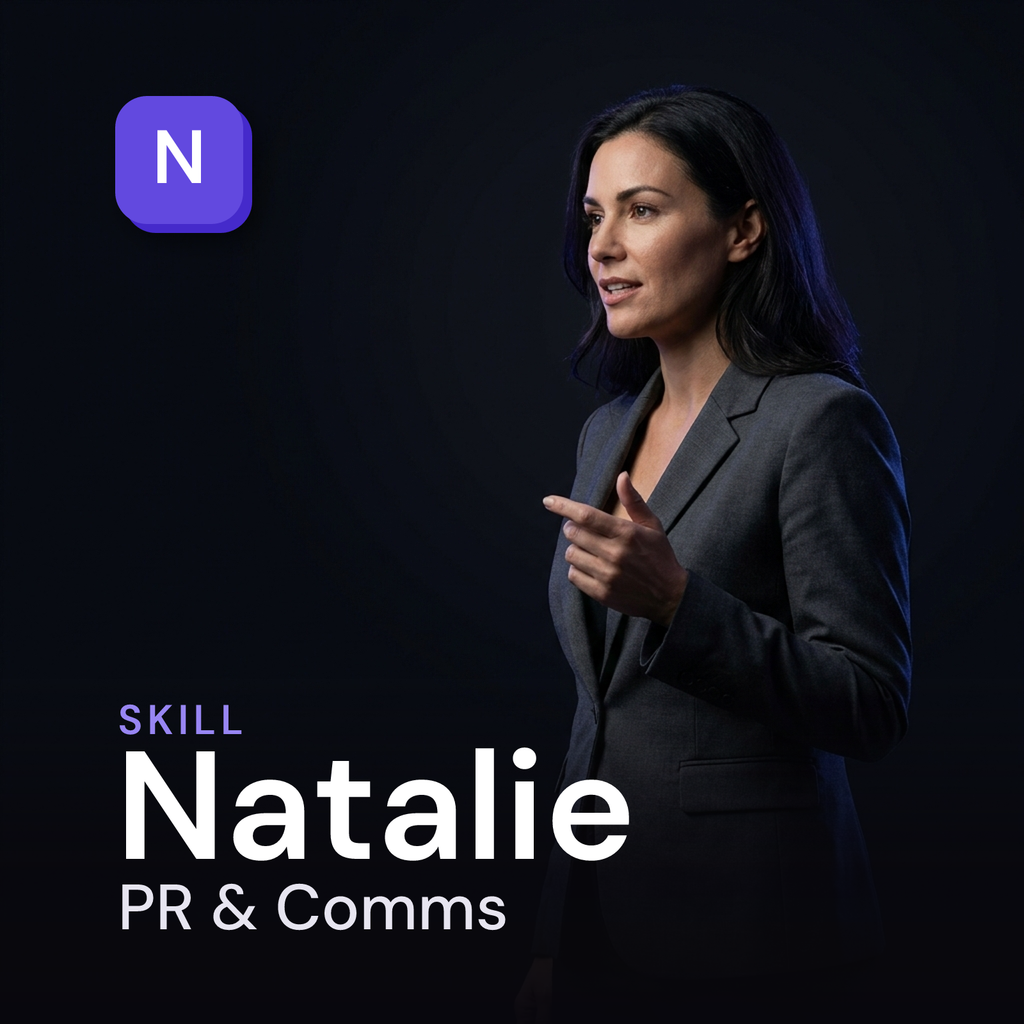 Natalie — PR & Comms AI Skill
