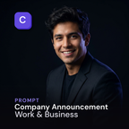 Company Announcement — Work & Business Prompt