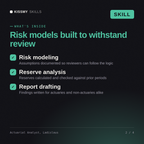 What's inside the Actuarial Analyst, Ladislaus AI skill: Risk modeling, Reserve analysis, Report drafting