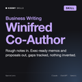 Winifred - Business Document Co-Author AI skill by KissMySkills, cover