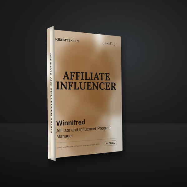 Winnifred - Affiliate & Influencer Program Manager AI Skill cover
