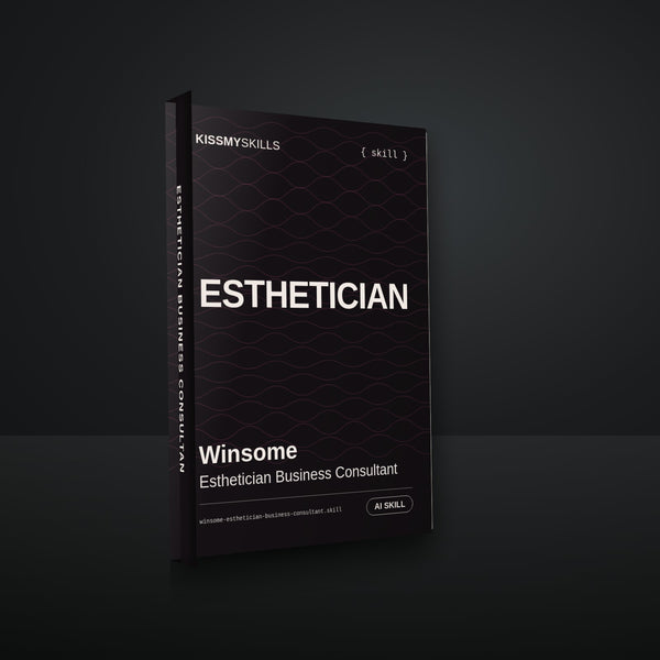 Winsome - Esthetician Business Consultant AI Skill cover