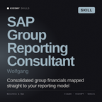 SAP Group Reporting Consultant, Wolfgang AI skill by KissMySkills, cover