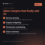 What's inside the Nail Salon Business Consultant, Ximena AI skill: Service pricing, Supply budgeting, Technician scheduling, Client retention