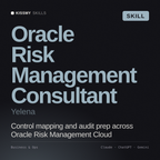 Oracle Risk Management Consultant, Yelena AI skill by KissMySkills, cover