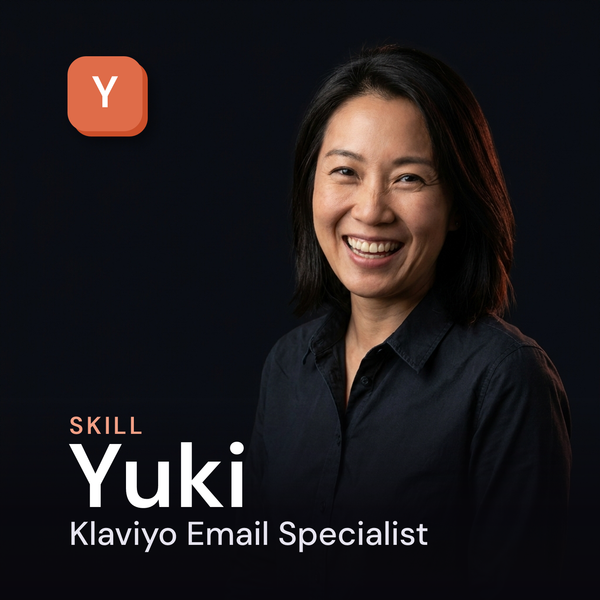 Yuki — Klaviyo Email Specialist AI Skill