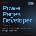 Power Pages Developer, Zaneta AI skill by KissMySkills, cover