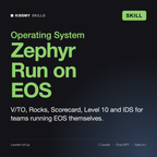 Zephyr - EOS Traction Implementer AI skill by KissMySkills, cover